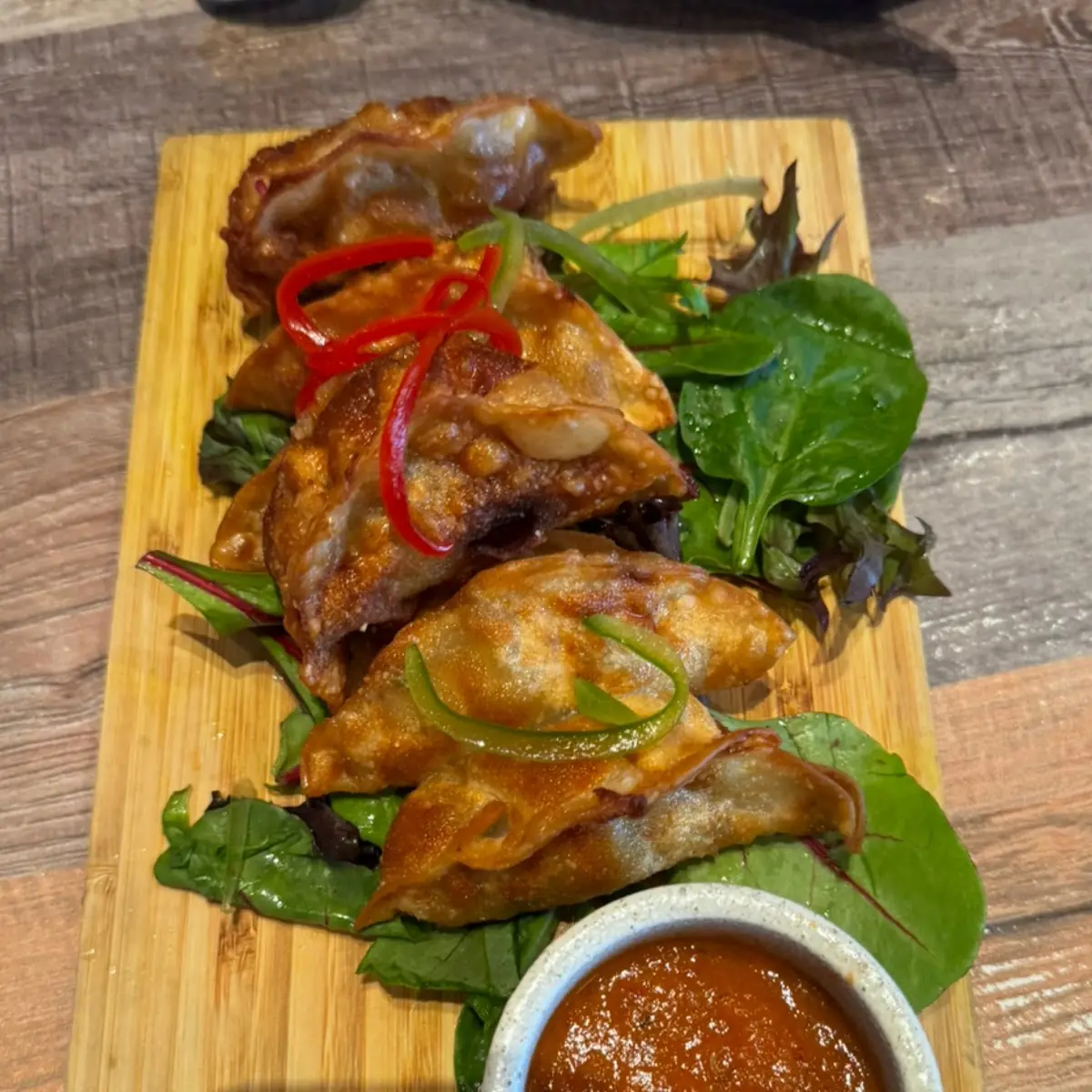 Fried Chicken Momos