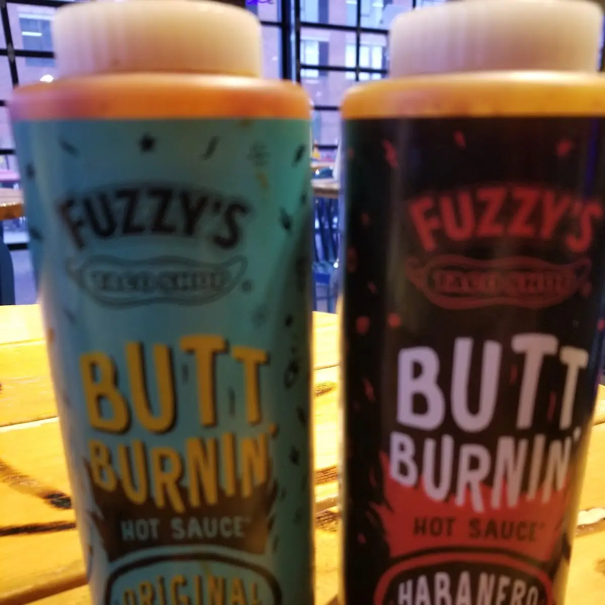 Butt Burnin' Hot Sauce Bottle