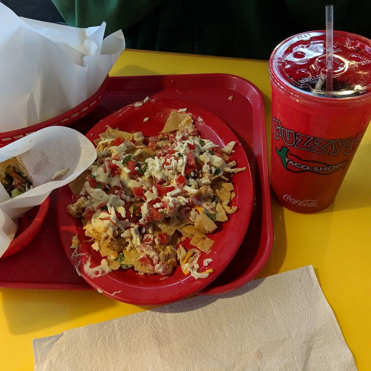 Shredded Chicken Nachos