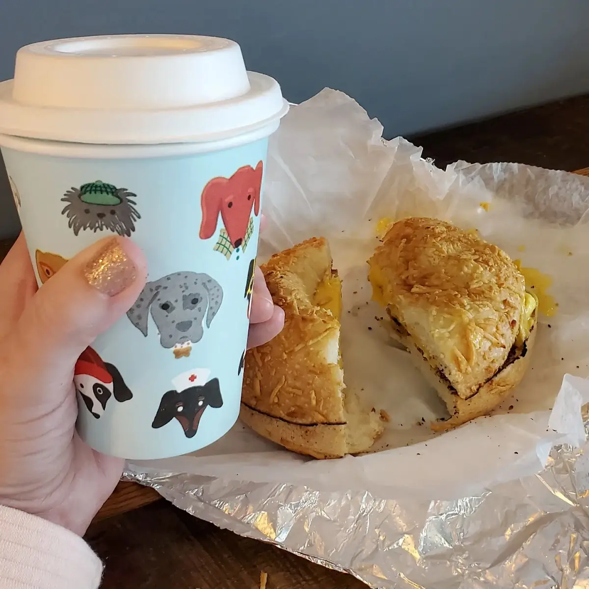 Egg and Cheese Bagel