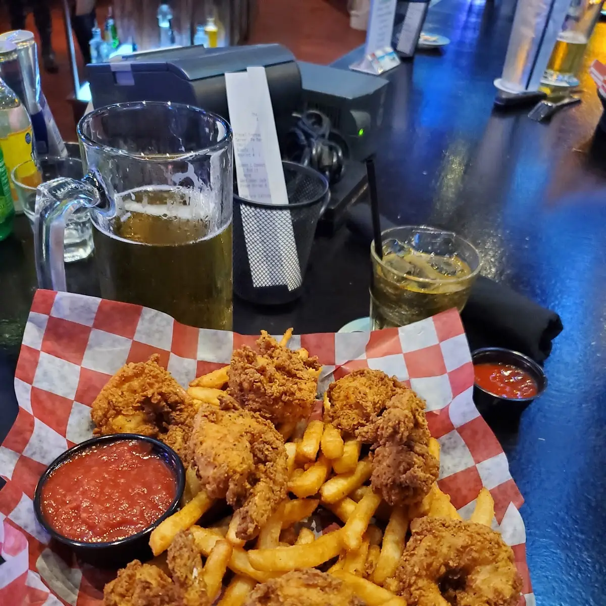 Fried Jumbo Shrimp and Fries