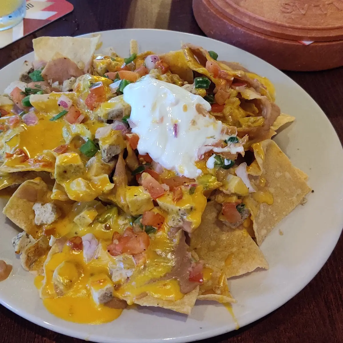Grilled Chicken Nachos