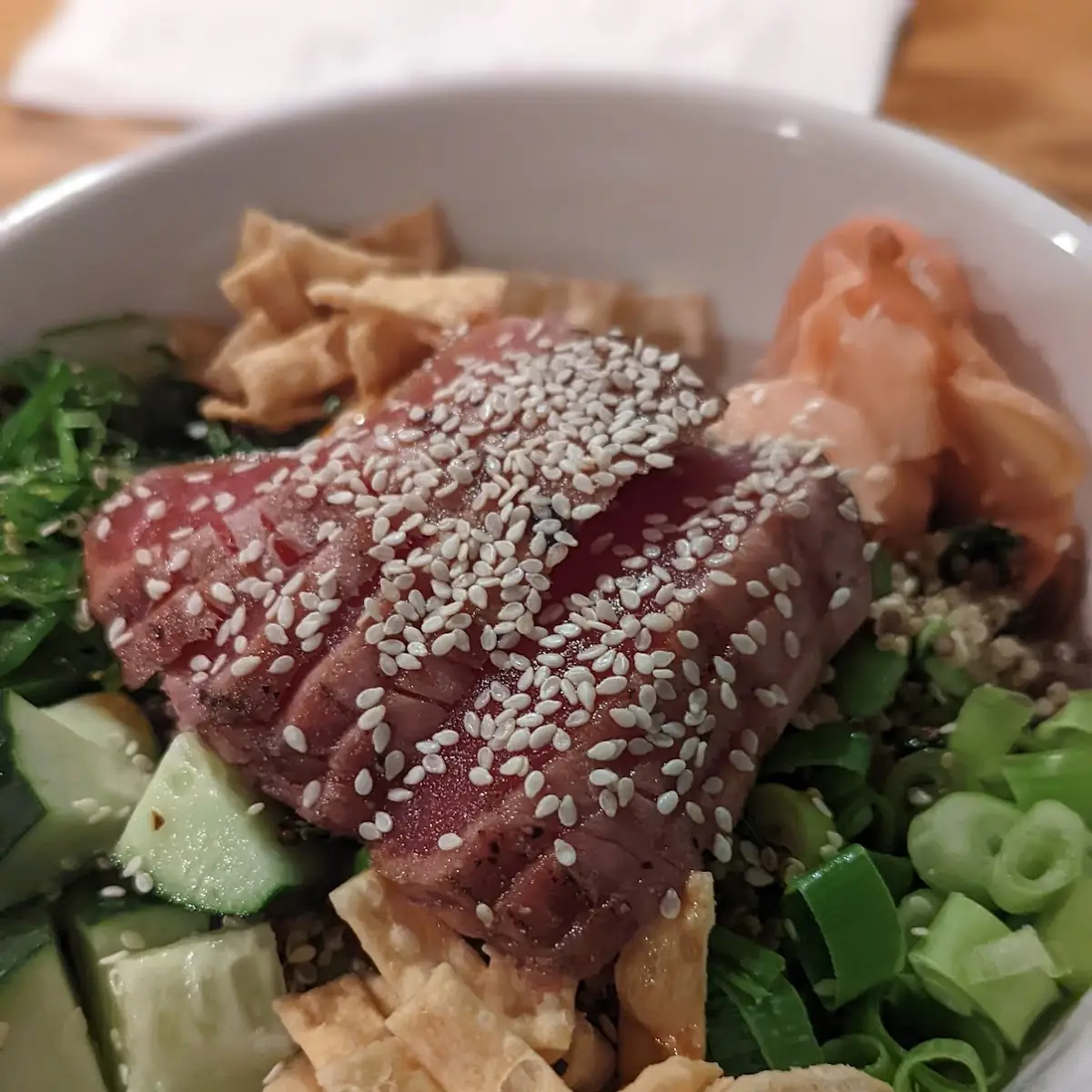 Ahi Tuna Poke Bowl