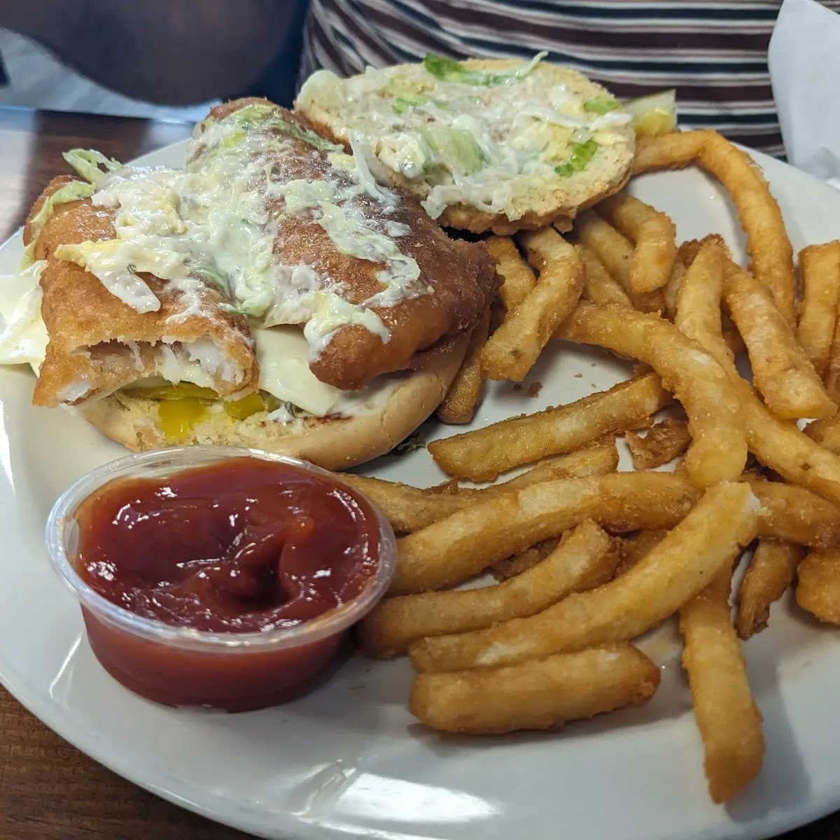 Cod Sandwich