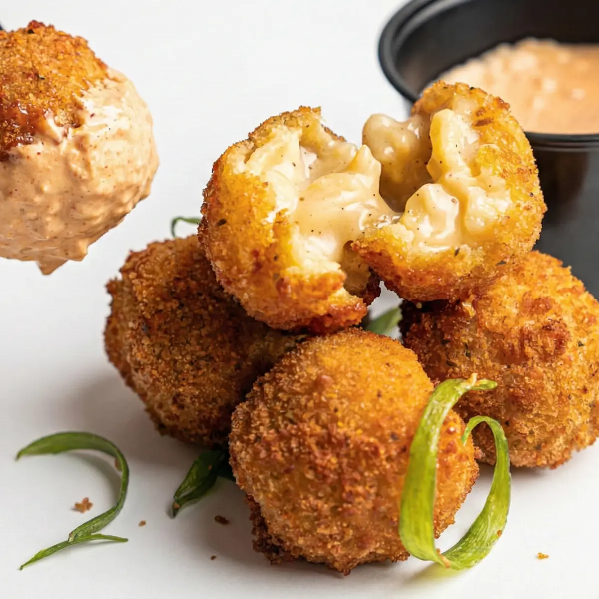 Mac & Cheese Fritters