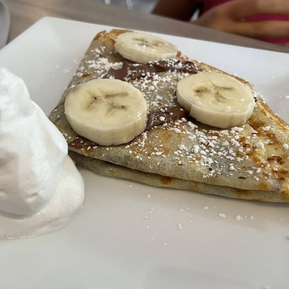 Nutella Banana Crepe