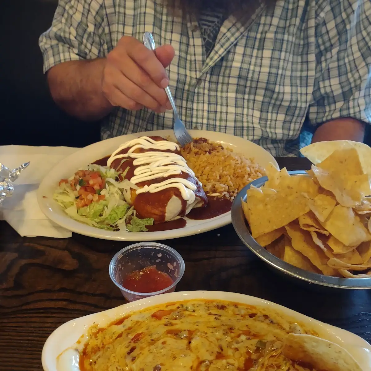Mole Chicken Burrito
