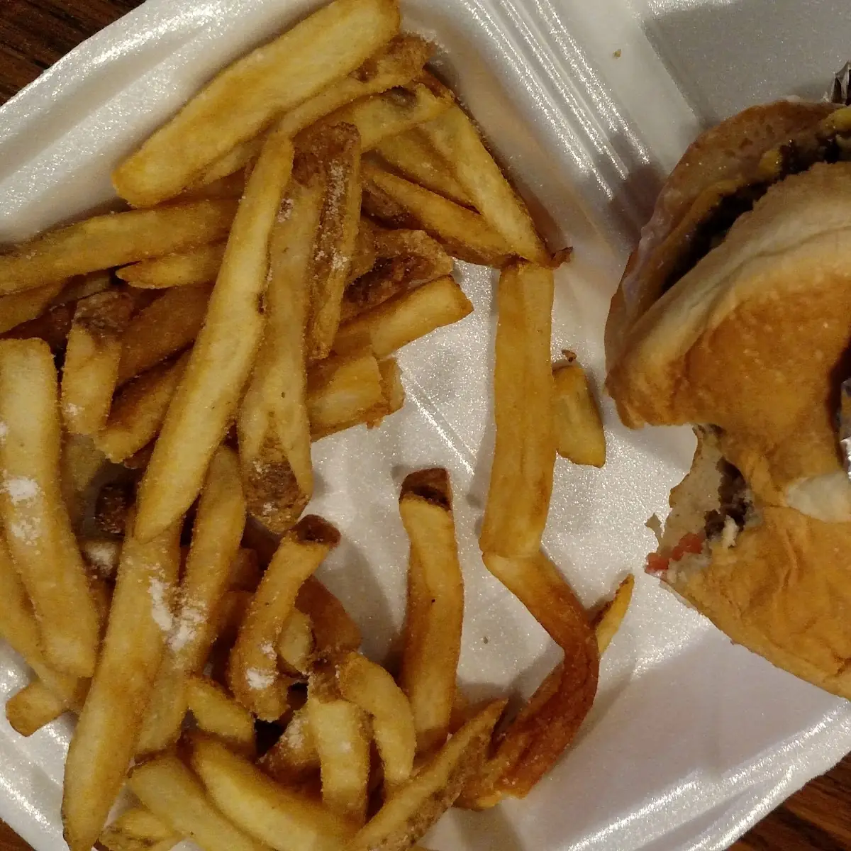 Burger and Fries