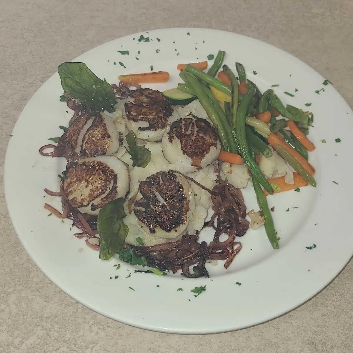 Seared Scallops