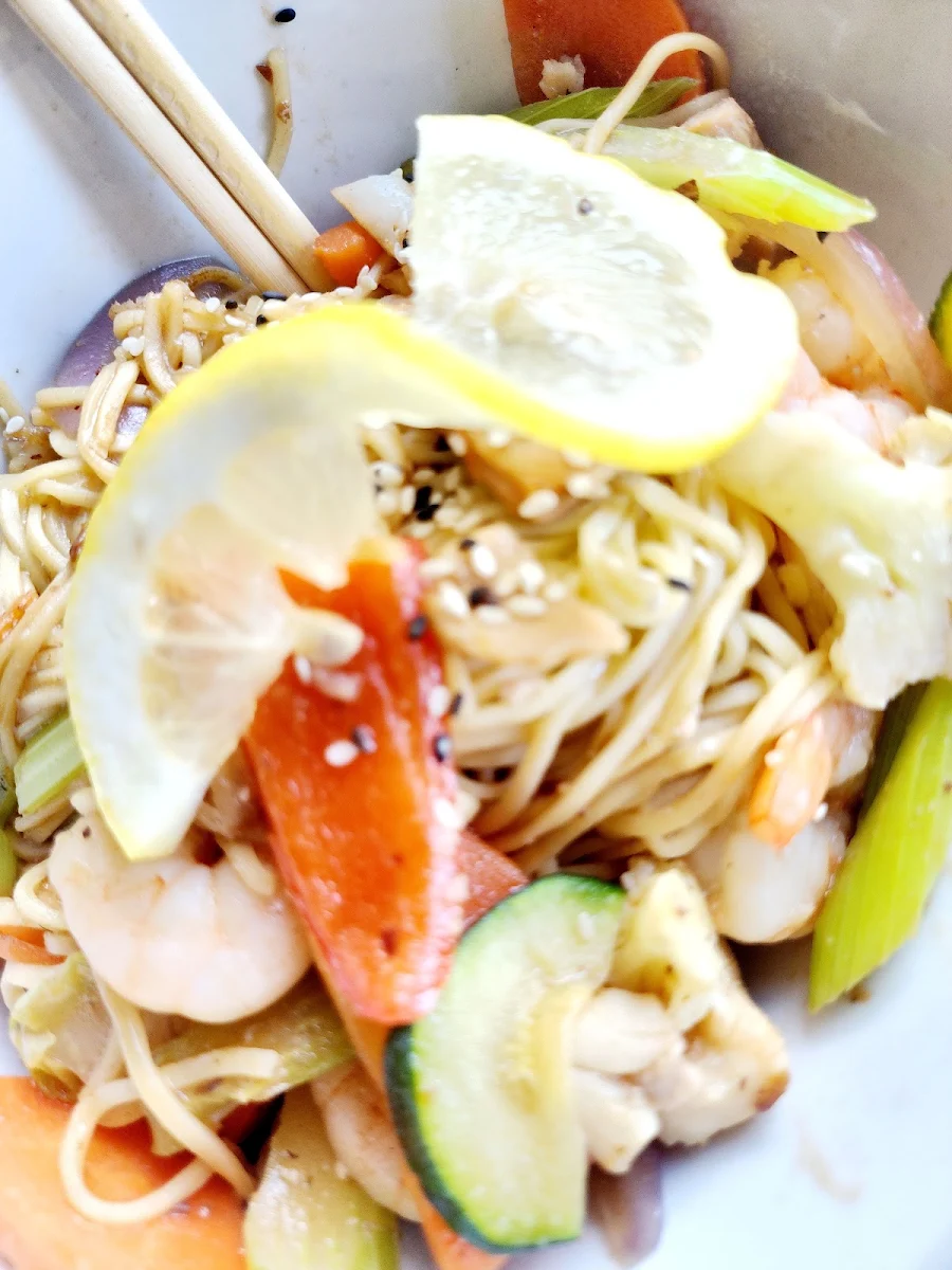 Chow Mein Bowls, Sharkey's Seafood Bar & Grille