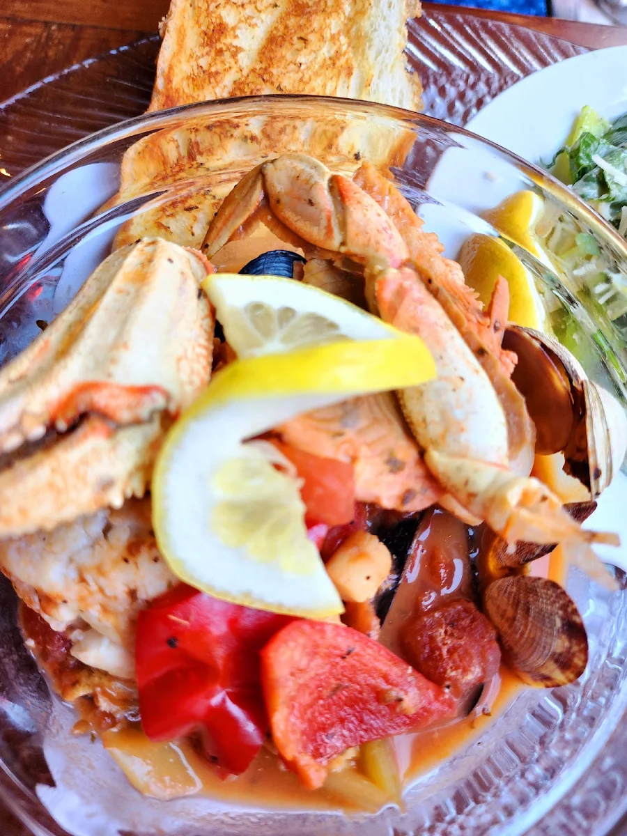 Ciopinno, Sharkey's Seafood Bar & Grille