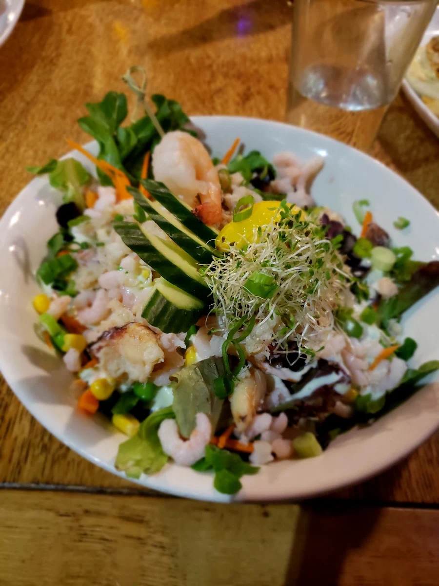 Shrimp and Crab Salad, Sharkey's Seafood Bar & Grille