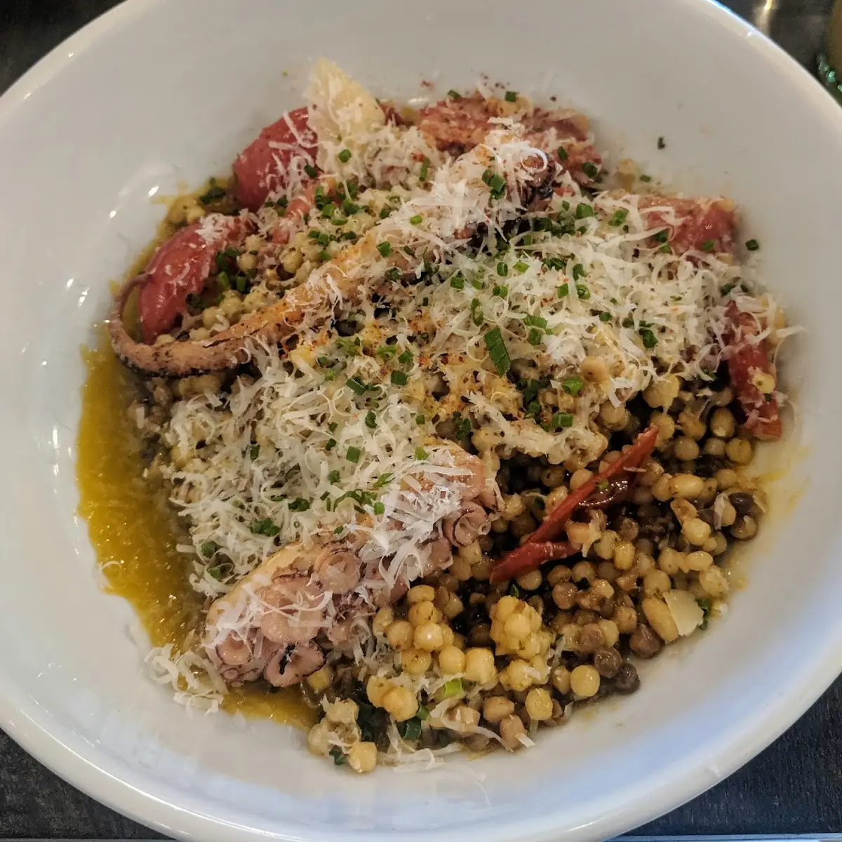 Risotto with Grilled Octopus