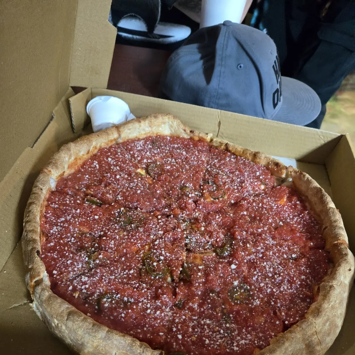 Chicago Style Deep Dish Pizza