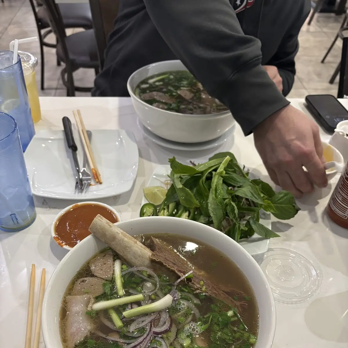 Beef Pho with Tendon and Tripe
