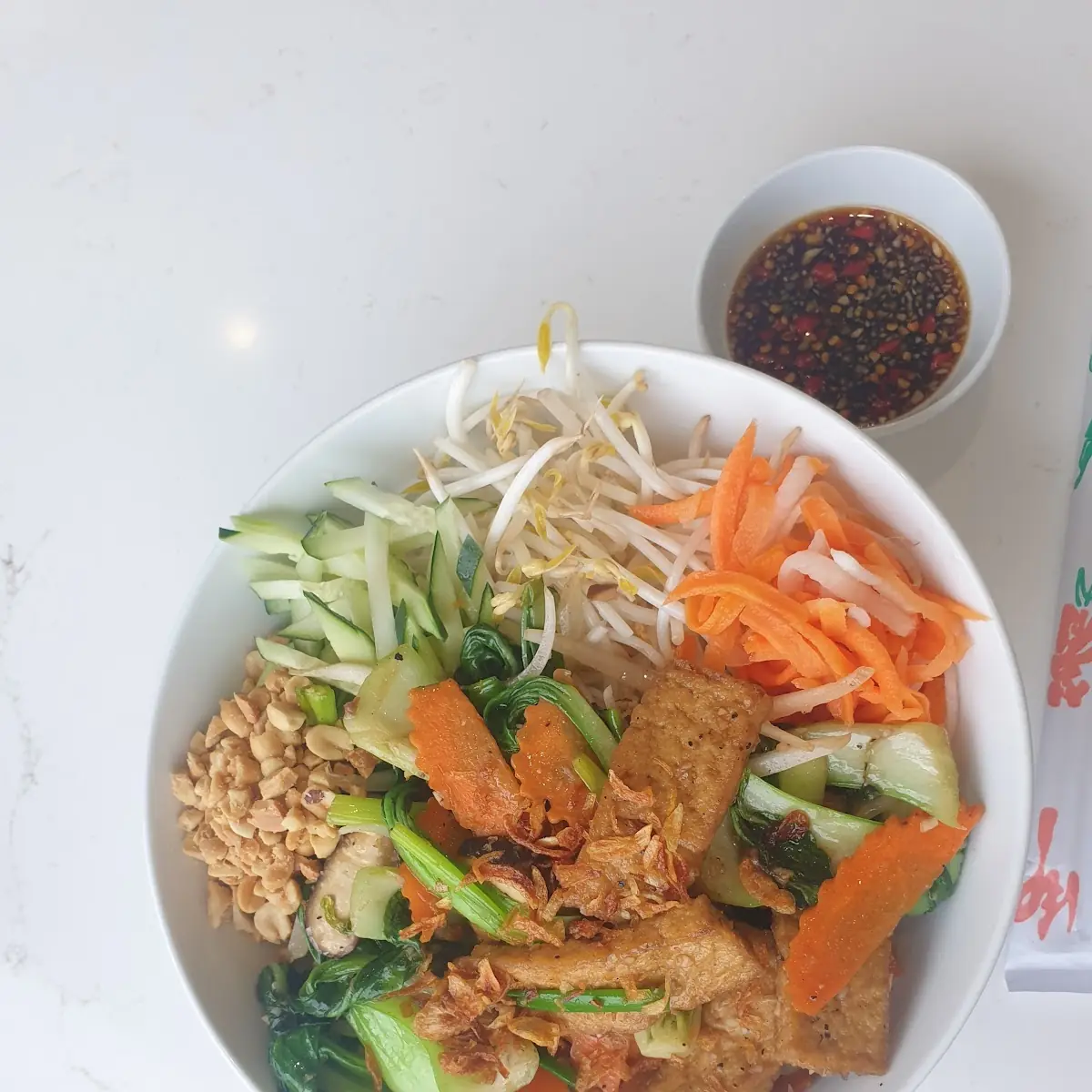 Bún Tôm Thịt Nướng Chả Giò Bì