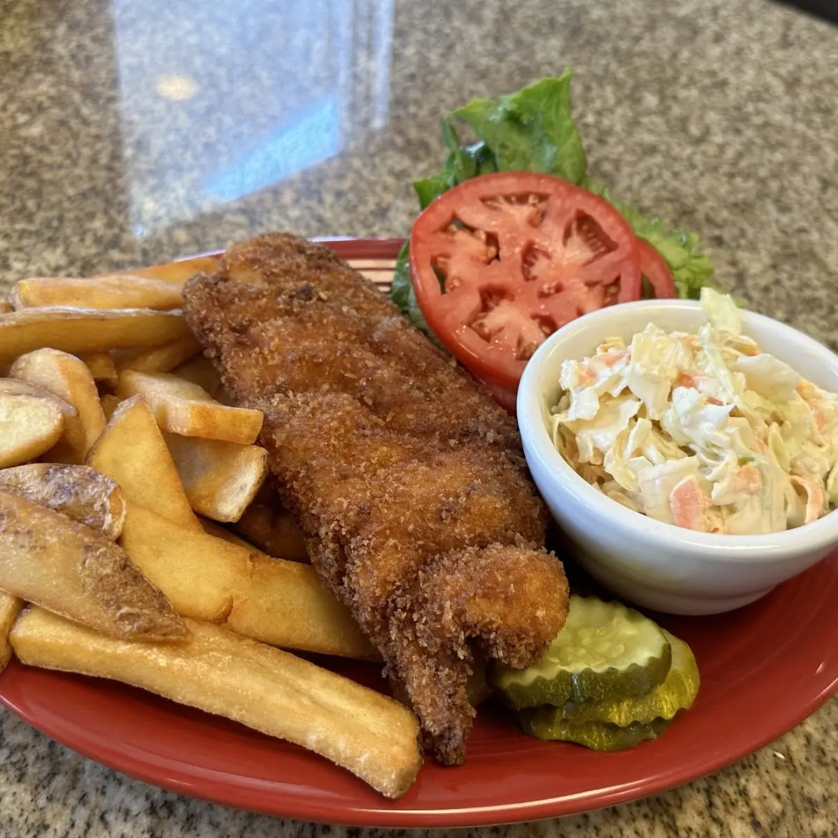 Panko Fish Sandwich Combo