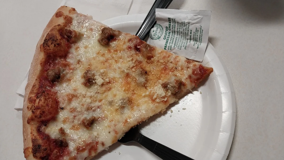 Sausage Pizza Slice