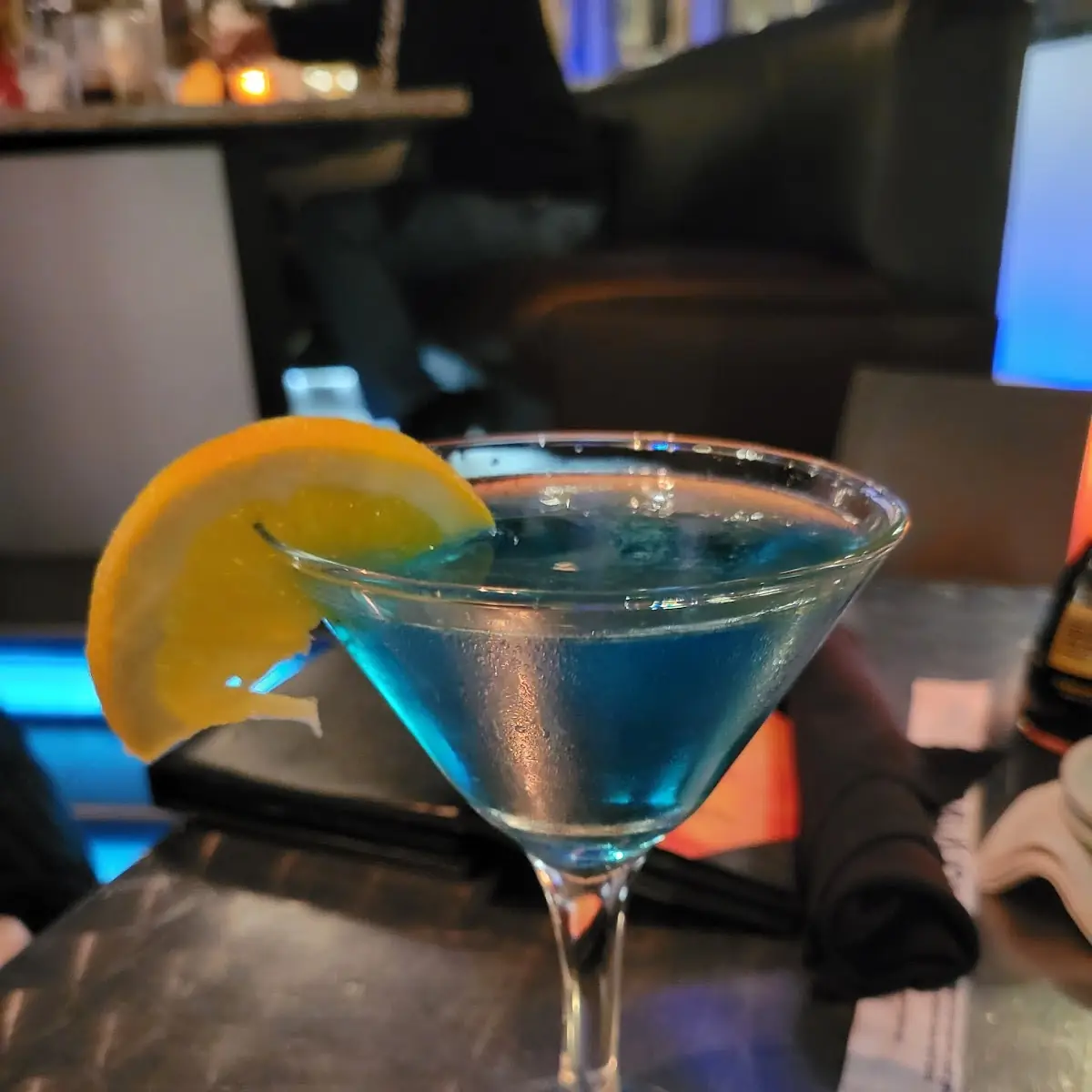 Blueberry Lemon Drop Martini