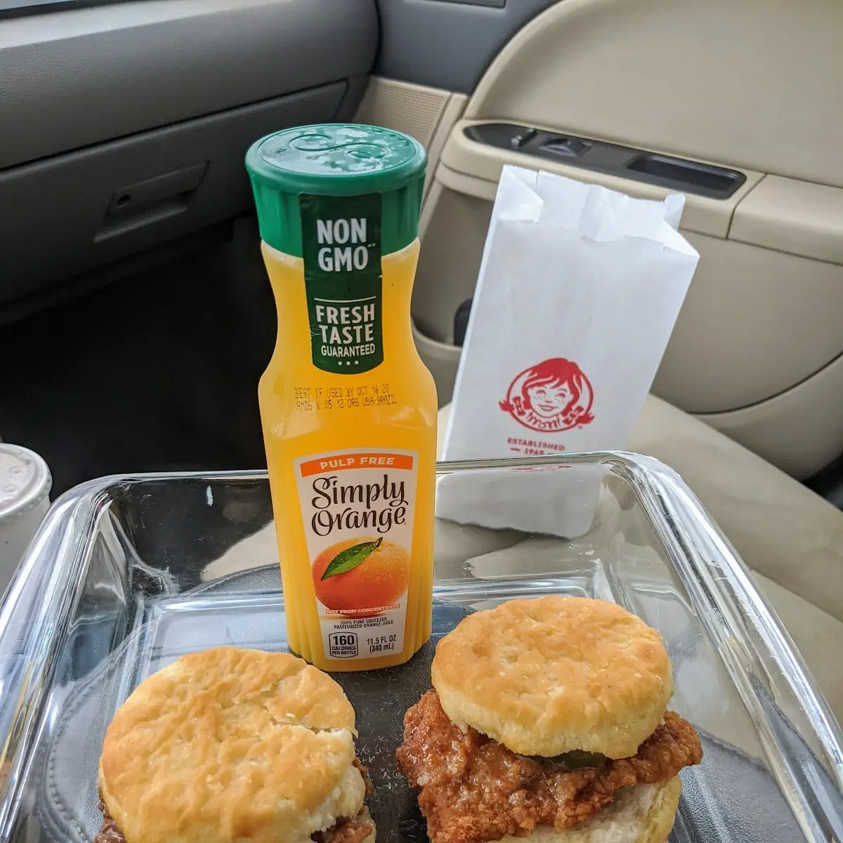 Honey Chicken Biscuit