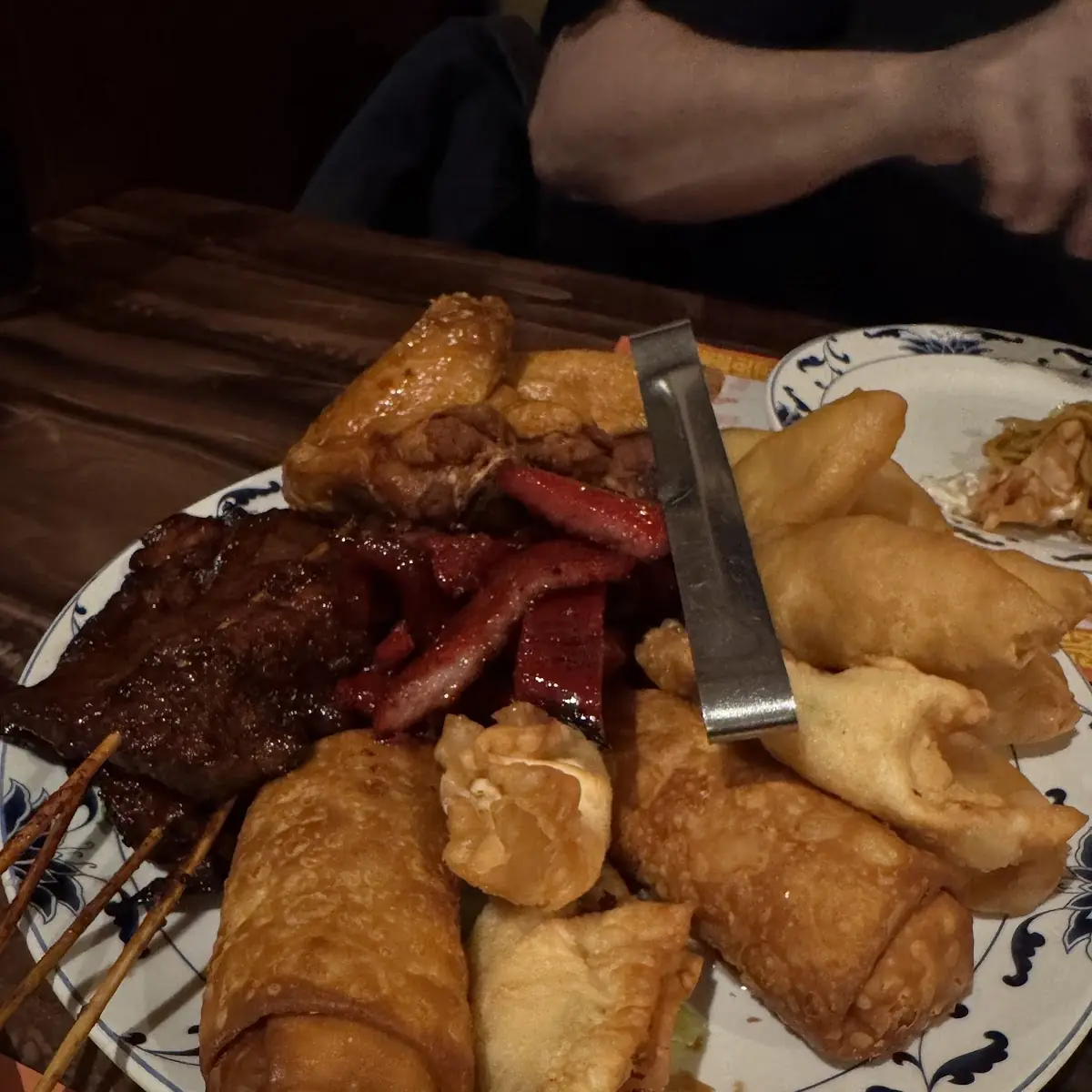 Assorted Tidbits 19 Fried Shrimp Beef Teriyaki Crab Rangoon