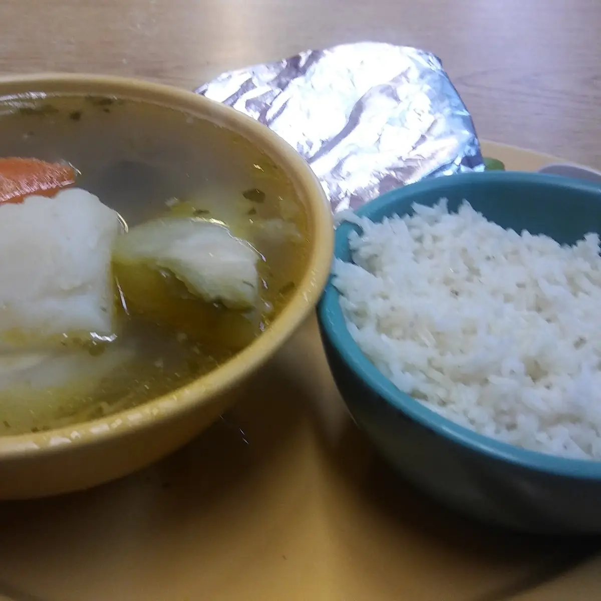 Beef Soup and Vegetables