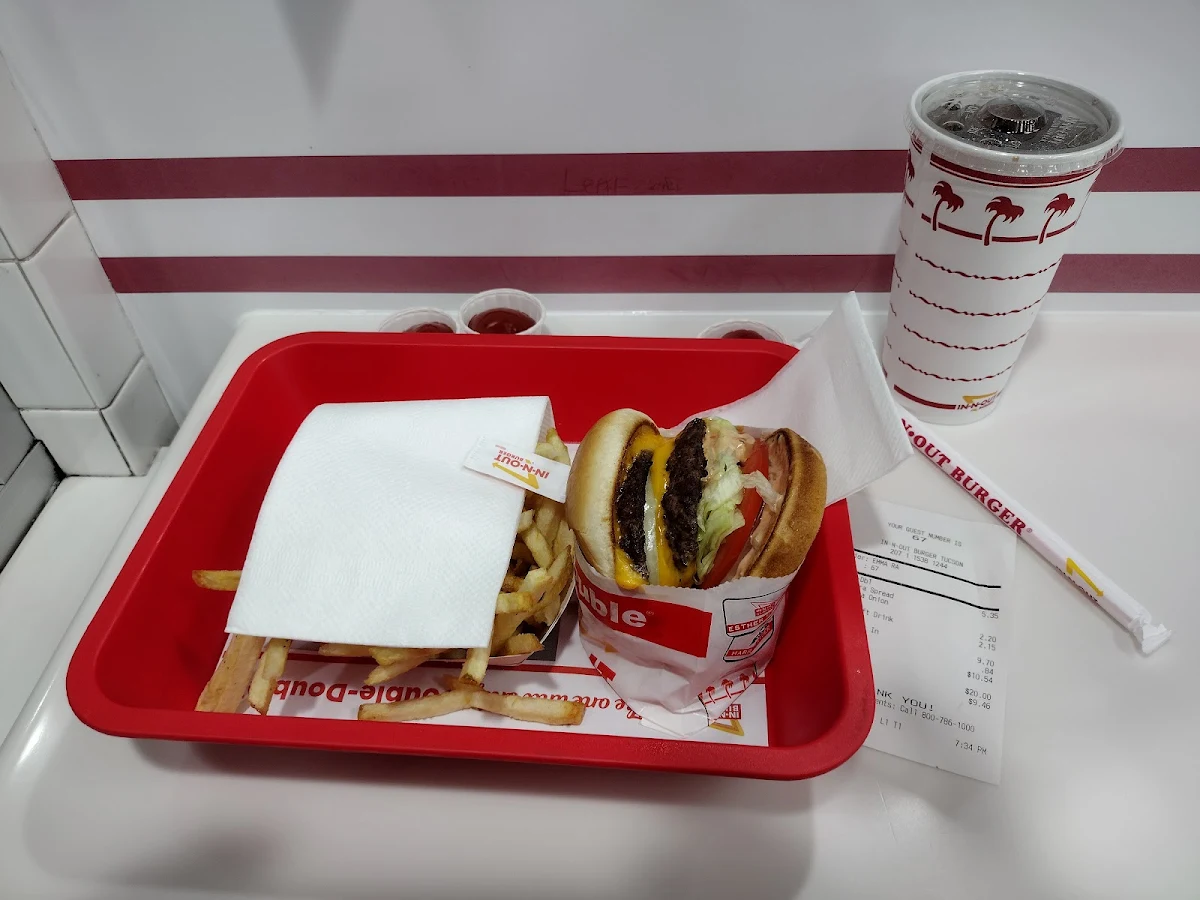 Double Double Cheeseburger Combo