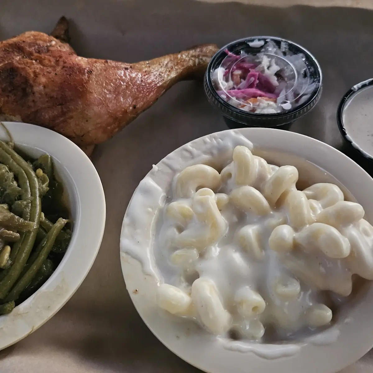 Chicken Macaroni and Cheese Green Beans