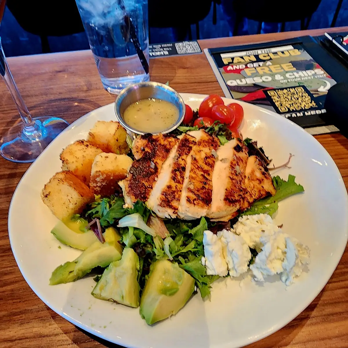 Salad with Grilled Chicken