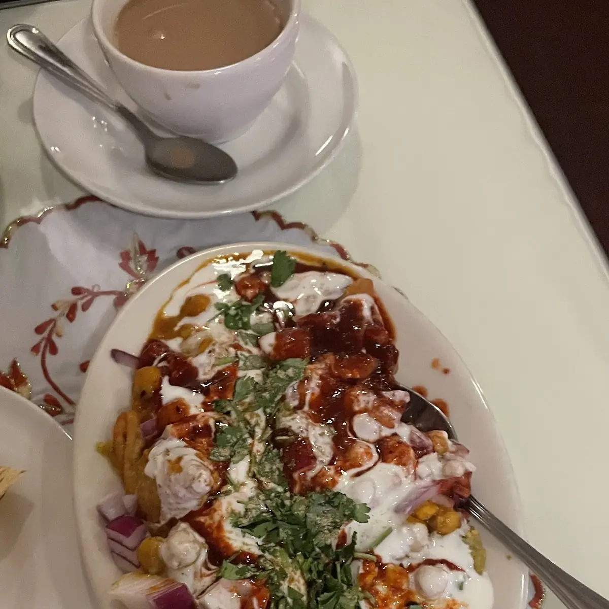 Aloo Tikki Chaat