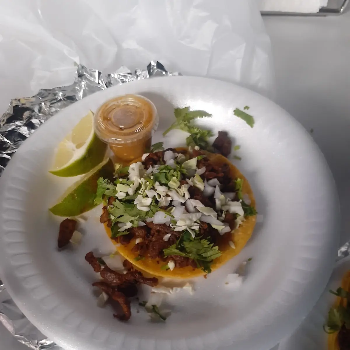 Carne Asada Taco with Limón
