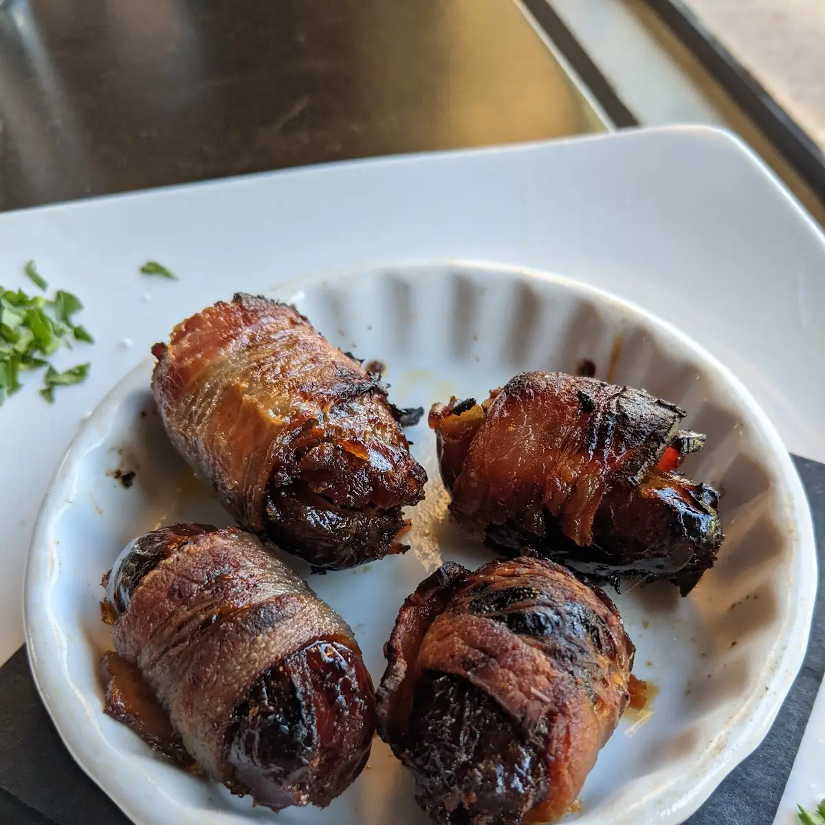Bacon Wrapped Dates