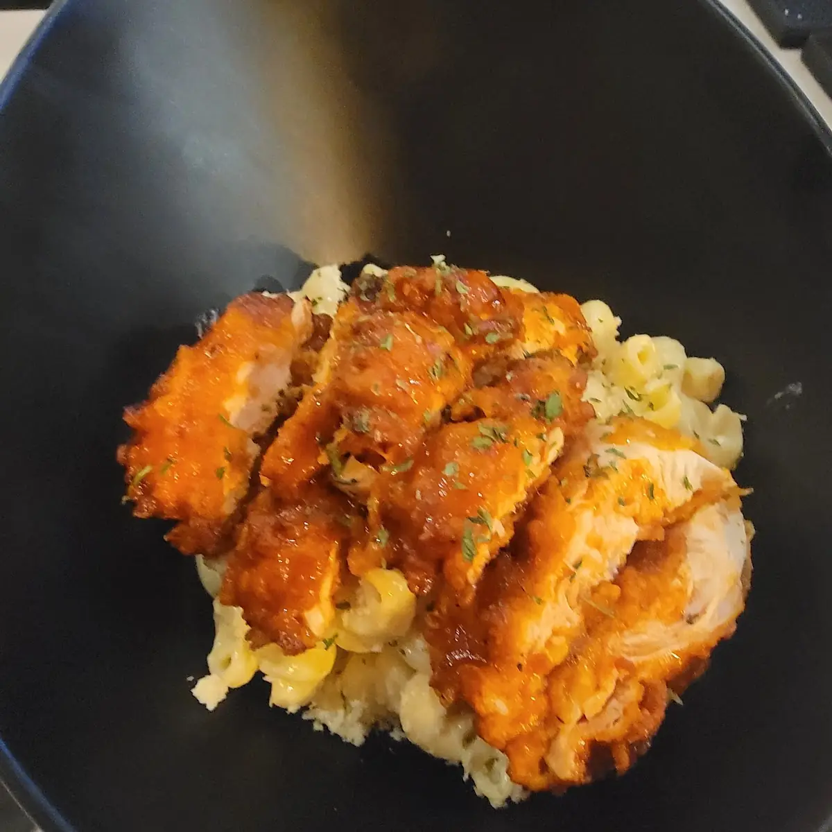 Hot Honey Mac and Cheese