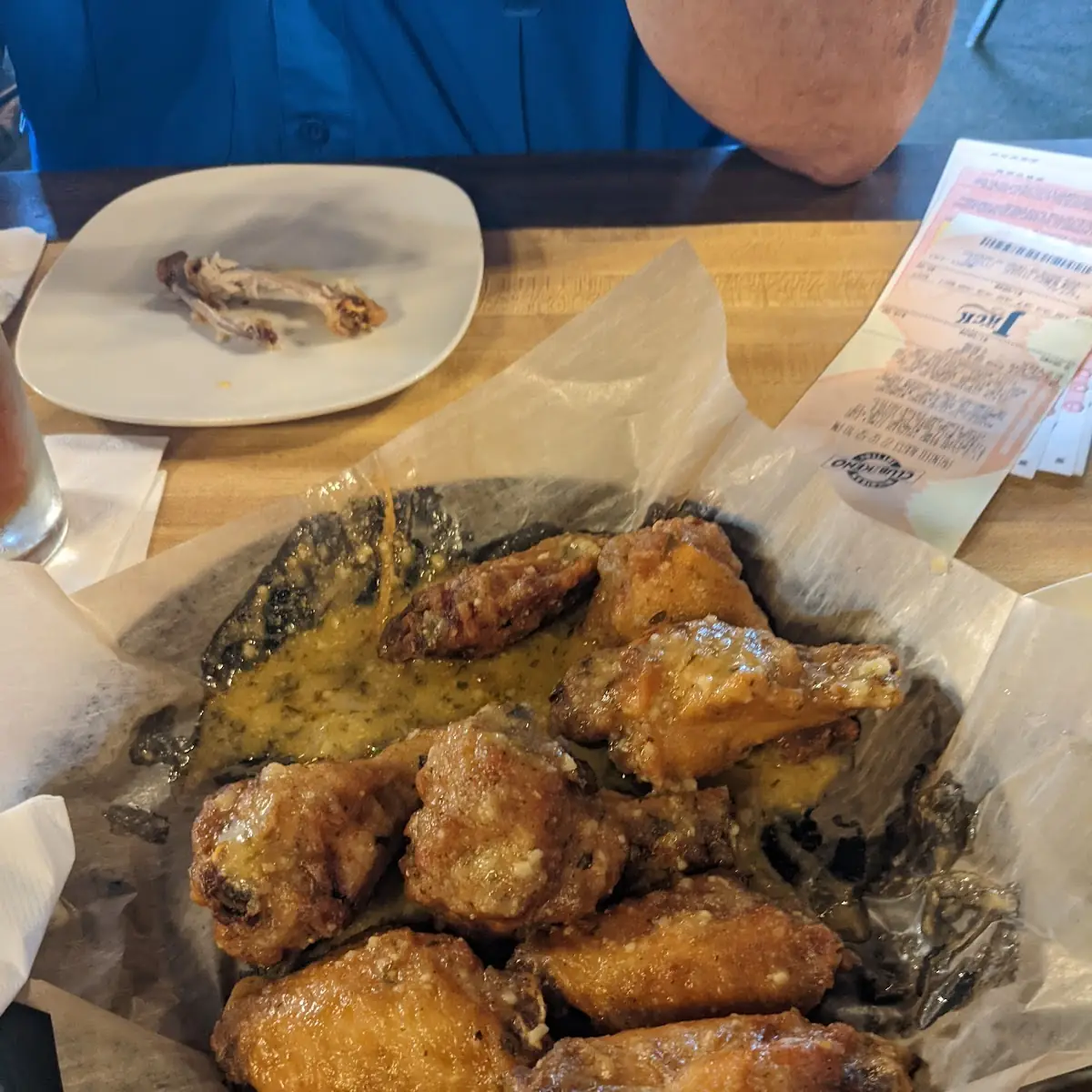Garlic Parmesan Wings