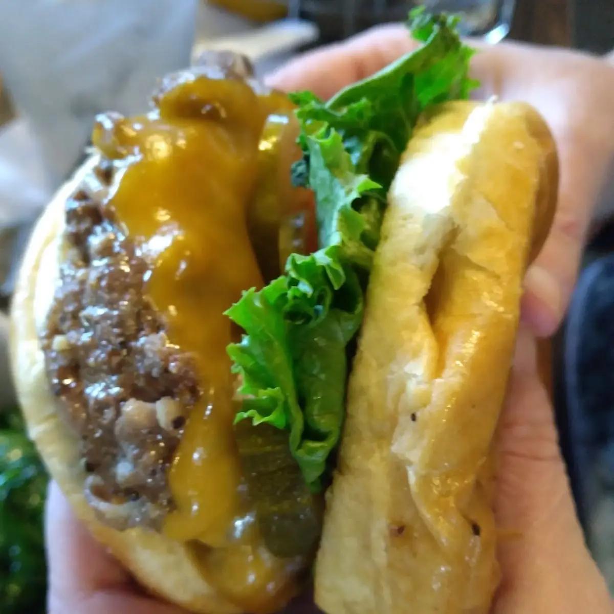 Potato Burger Grilled