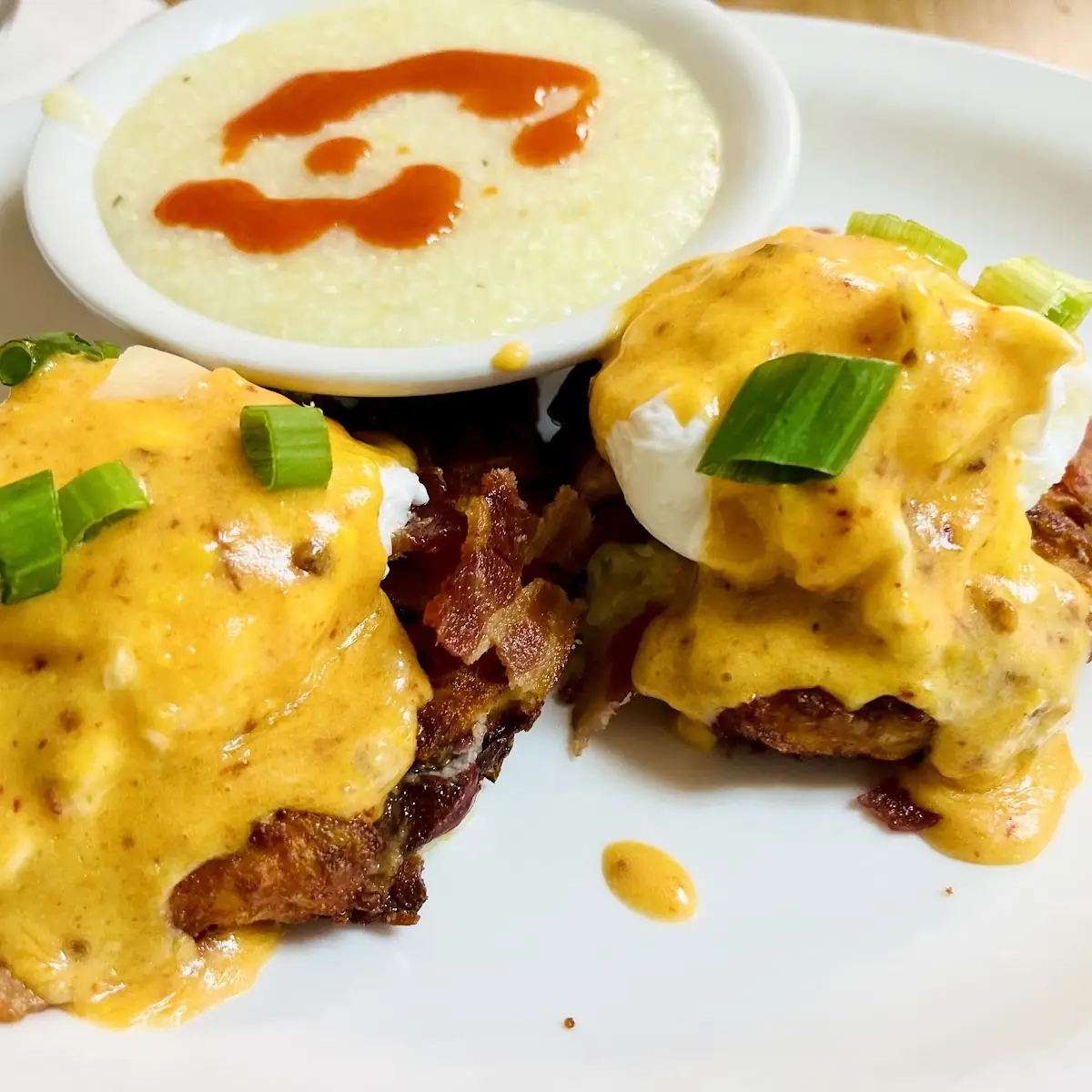 Potato Cake Benedict
