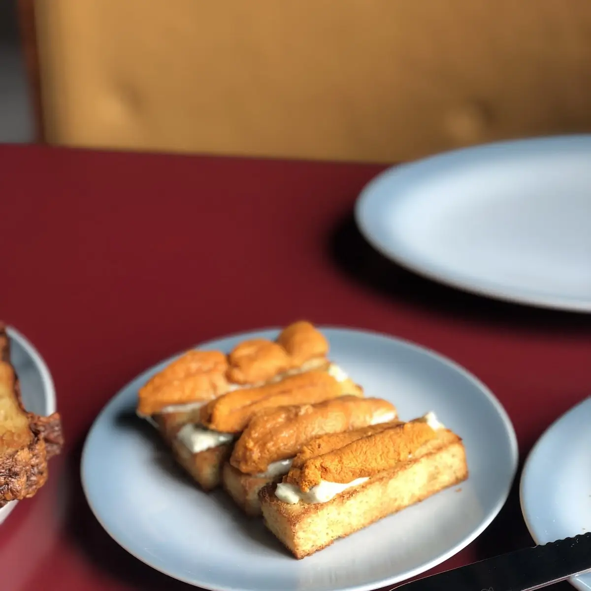 Sea Urchin on Toast, Aloette Restaurant