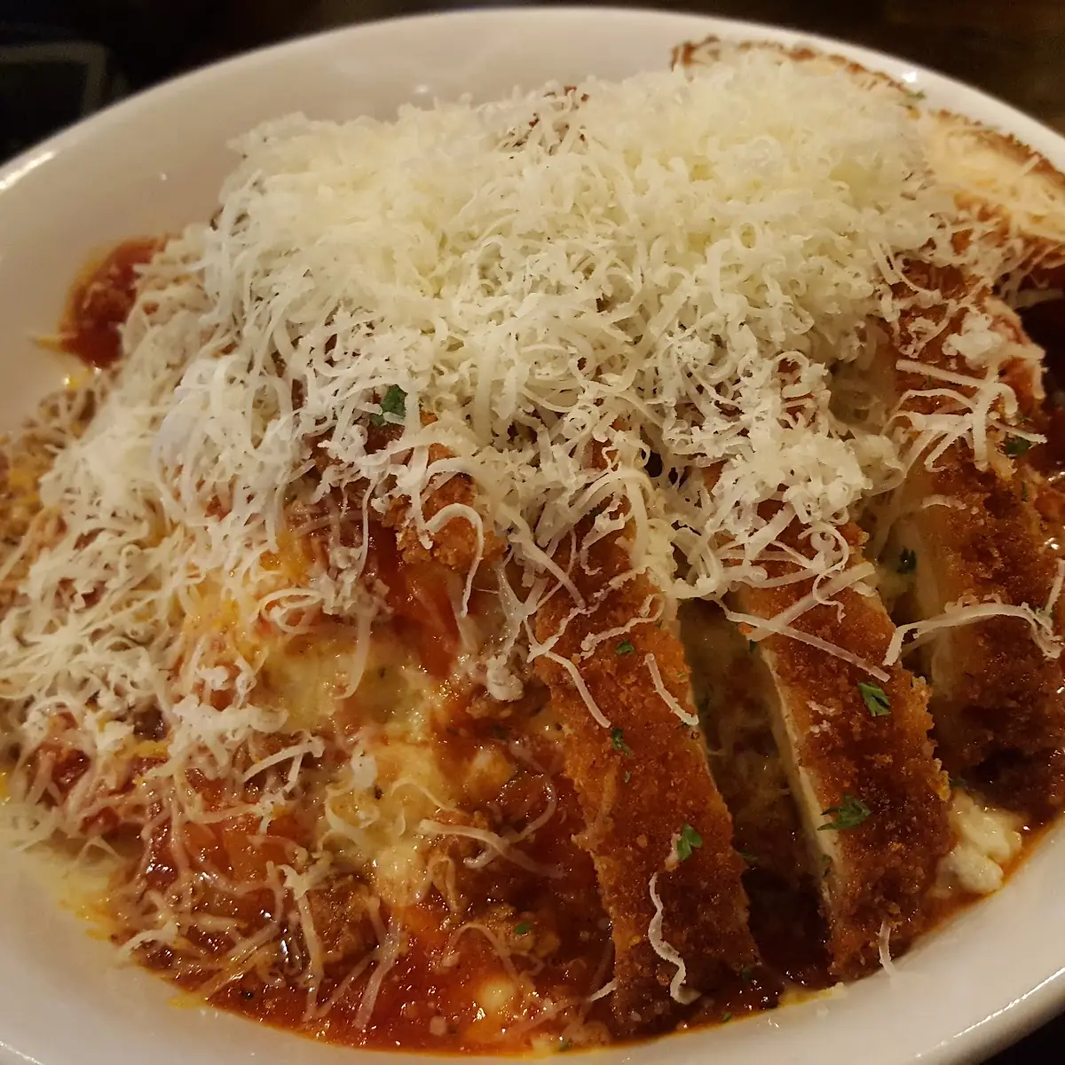 New Lasagna and Crispy Chicken