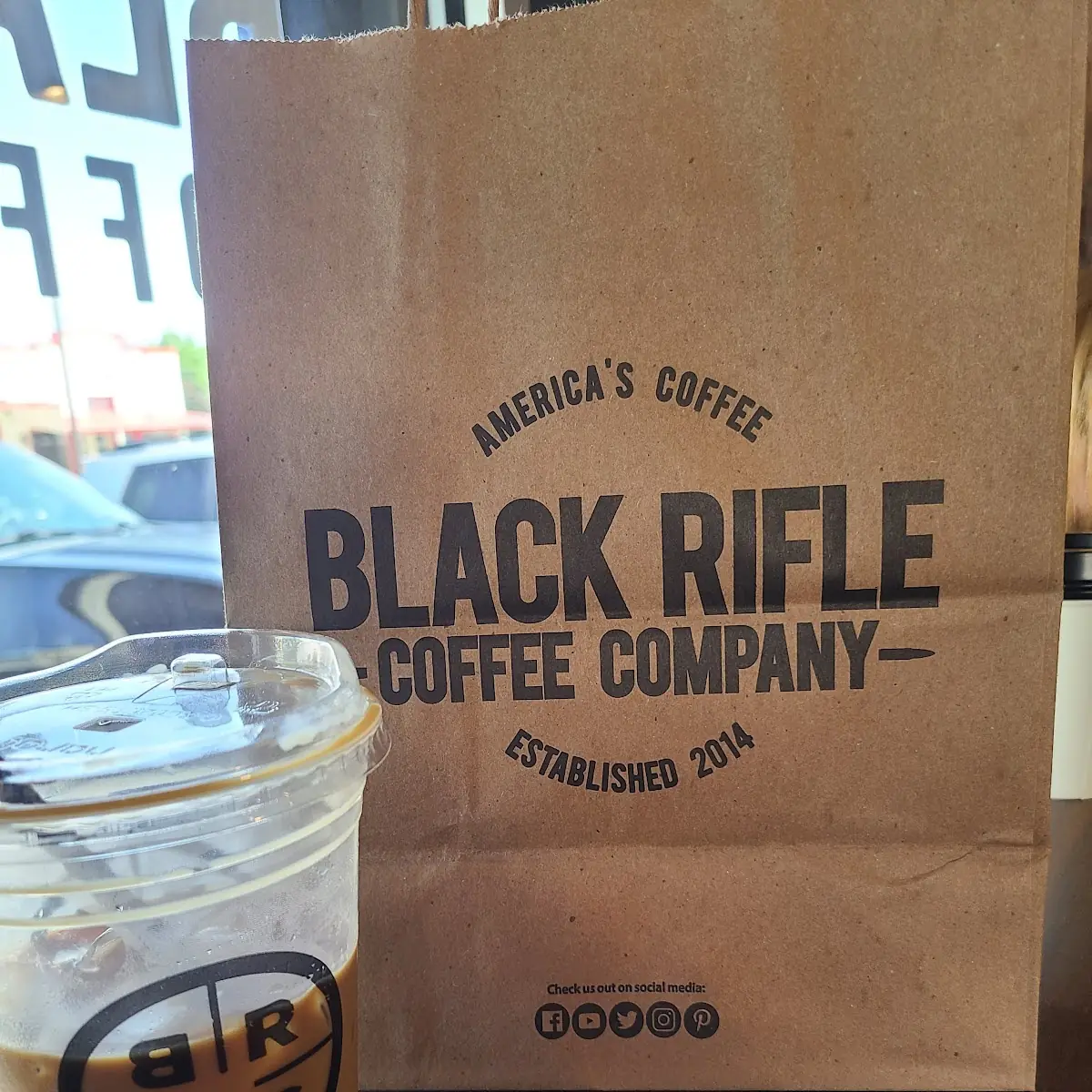 Iced Caramel Latte