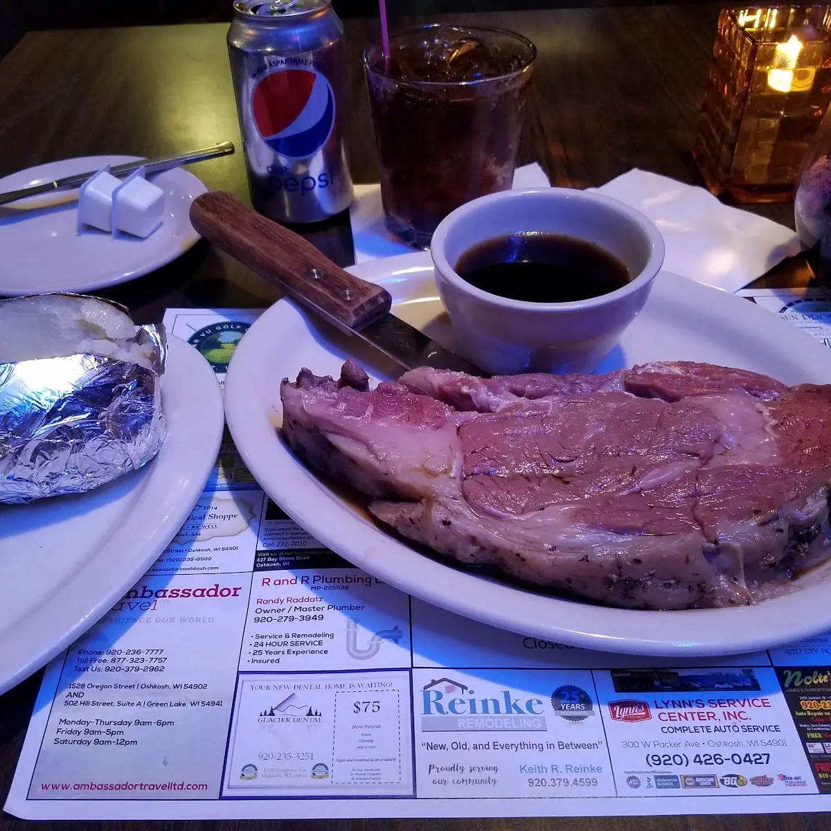 Prime Rib Dinner