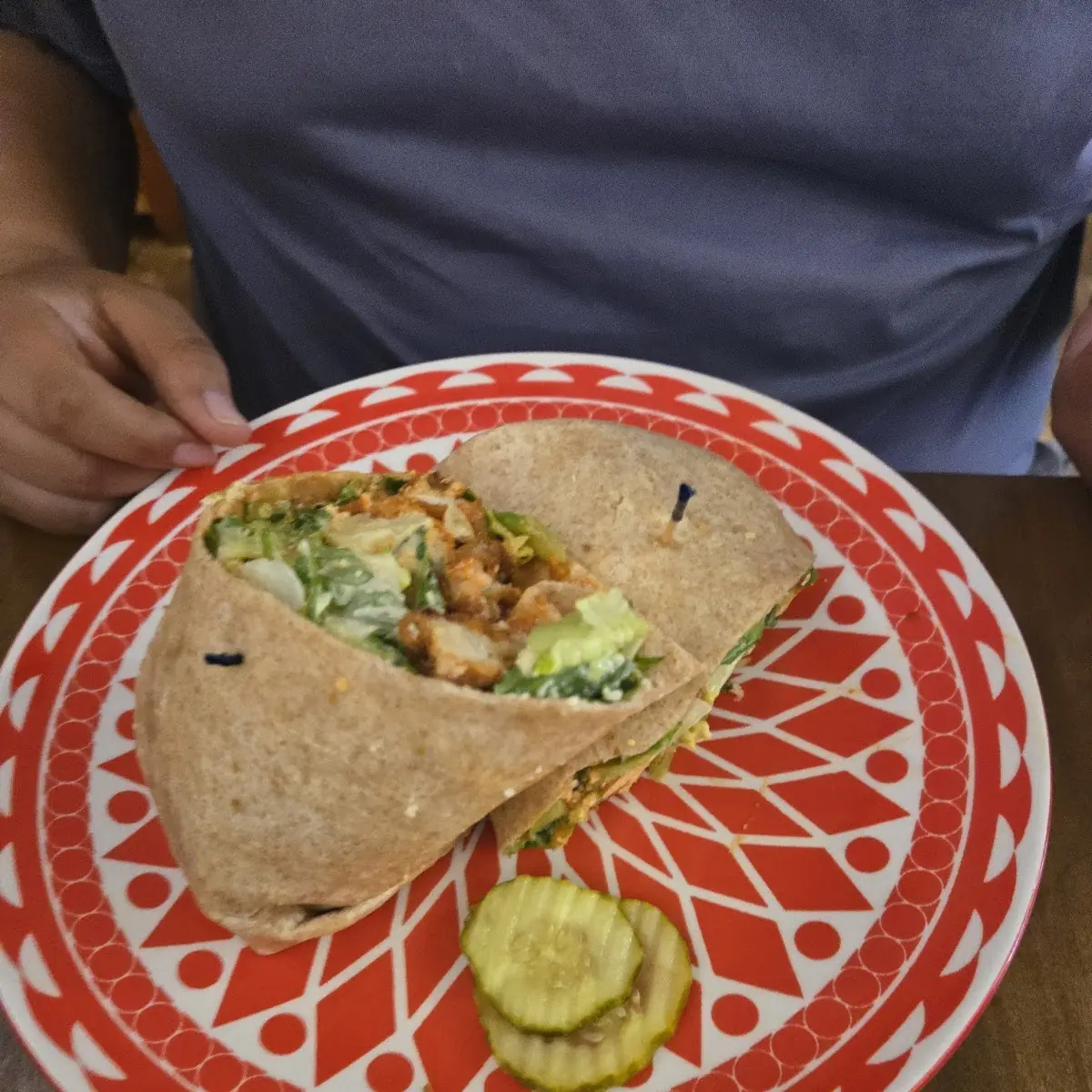 Sophia's Grilled Veggie Wrap