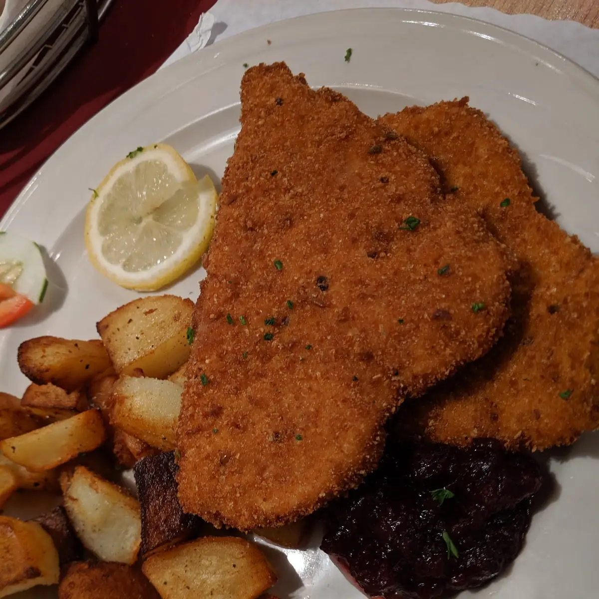 Veal-Jager Schnitzel