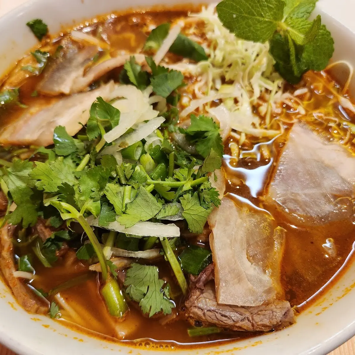 Spicy Beef Noodle Soup
