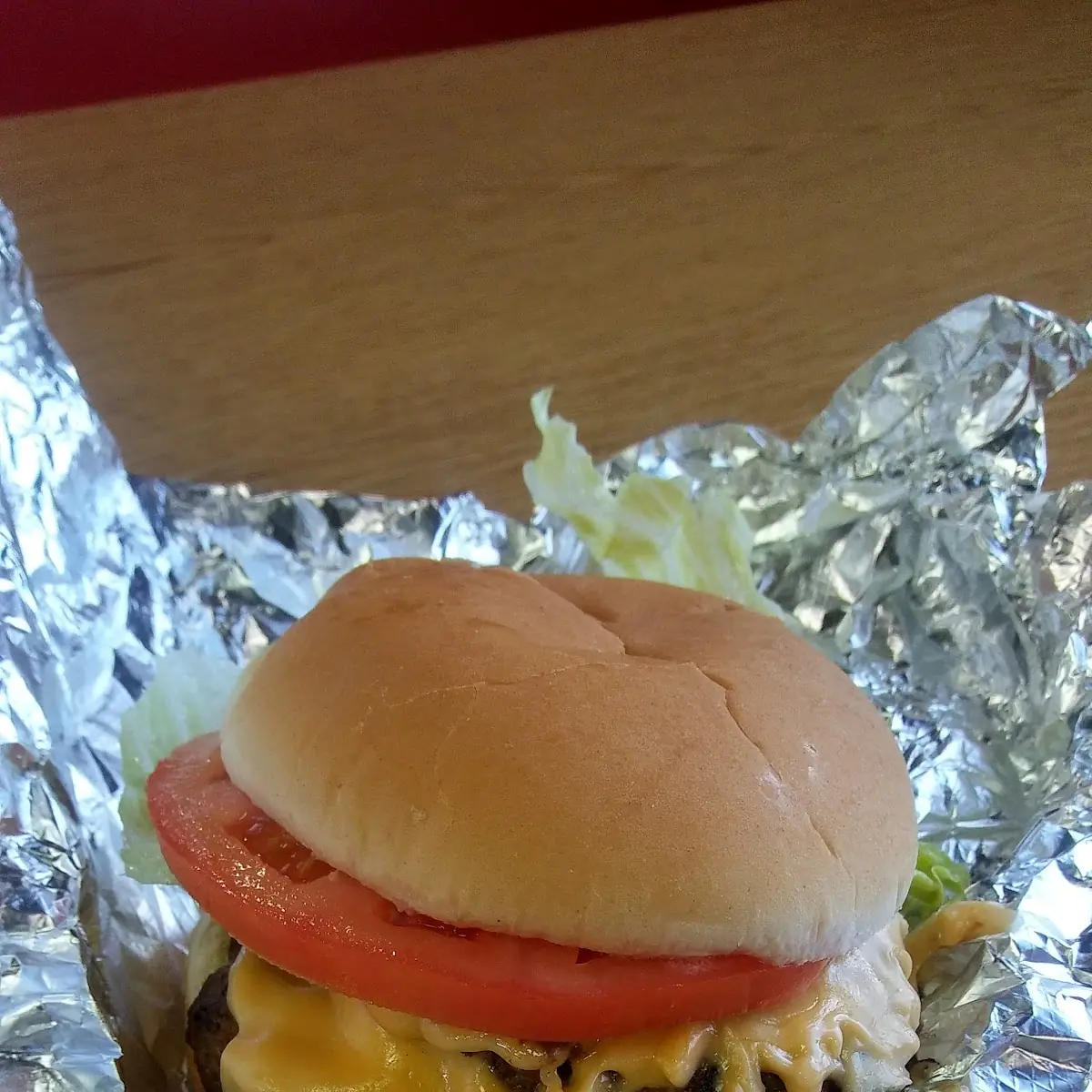 Huge Double Cheeseburger
