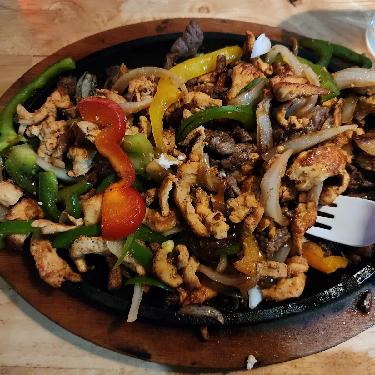Chicken and Steak Fajitas
