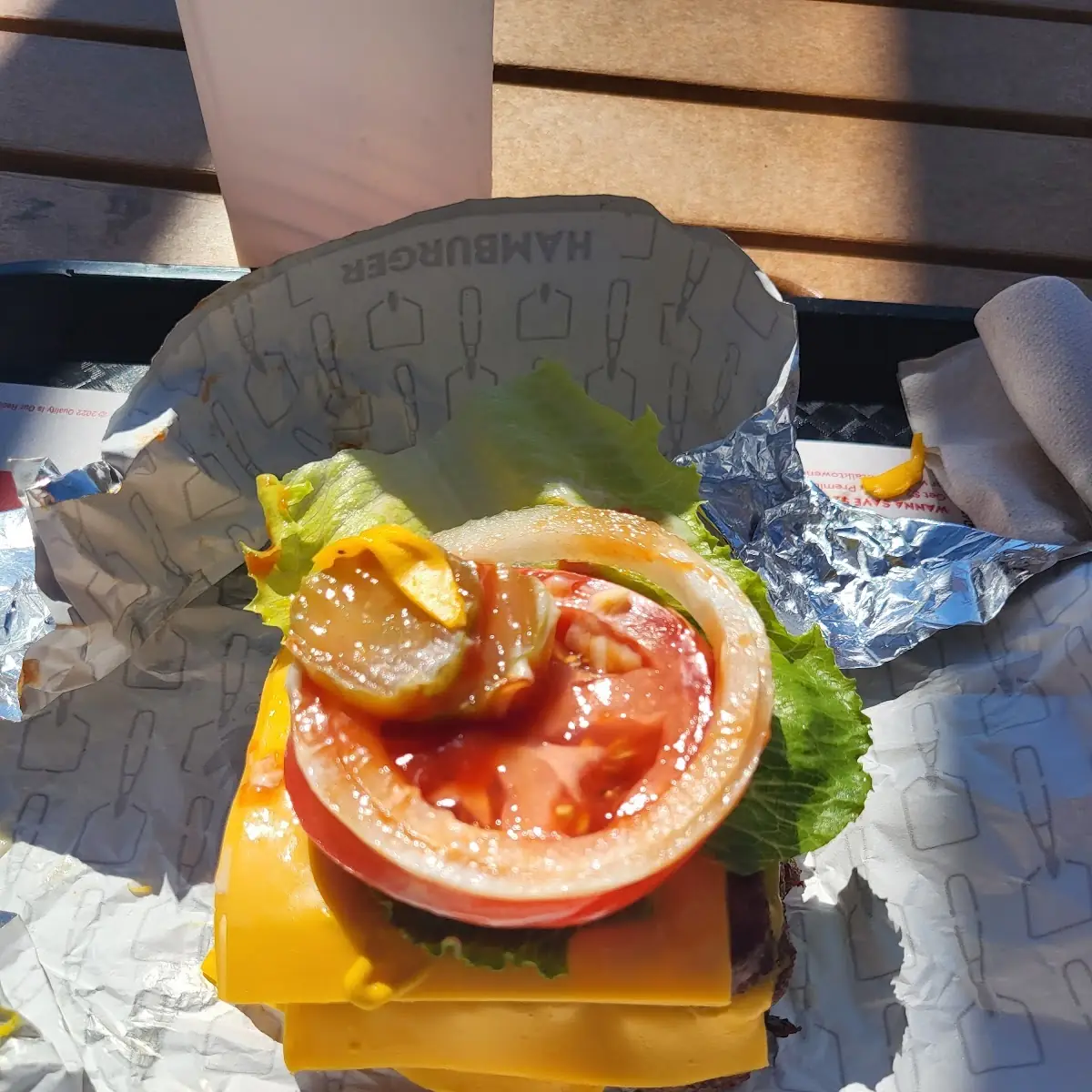 Triple Cheeseburger