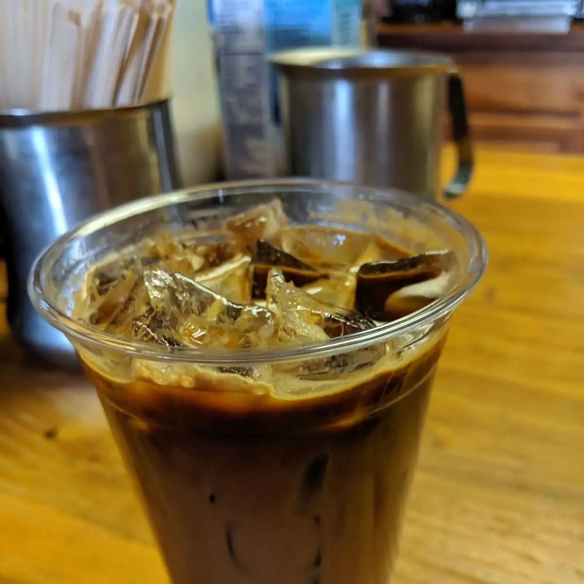 Iced Vanilla Latte