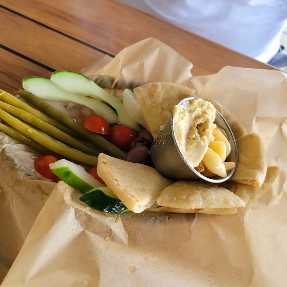 Hummus Basket
