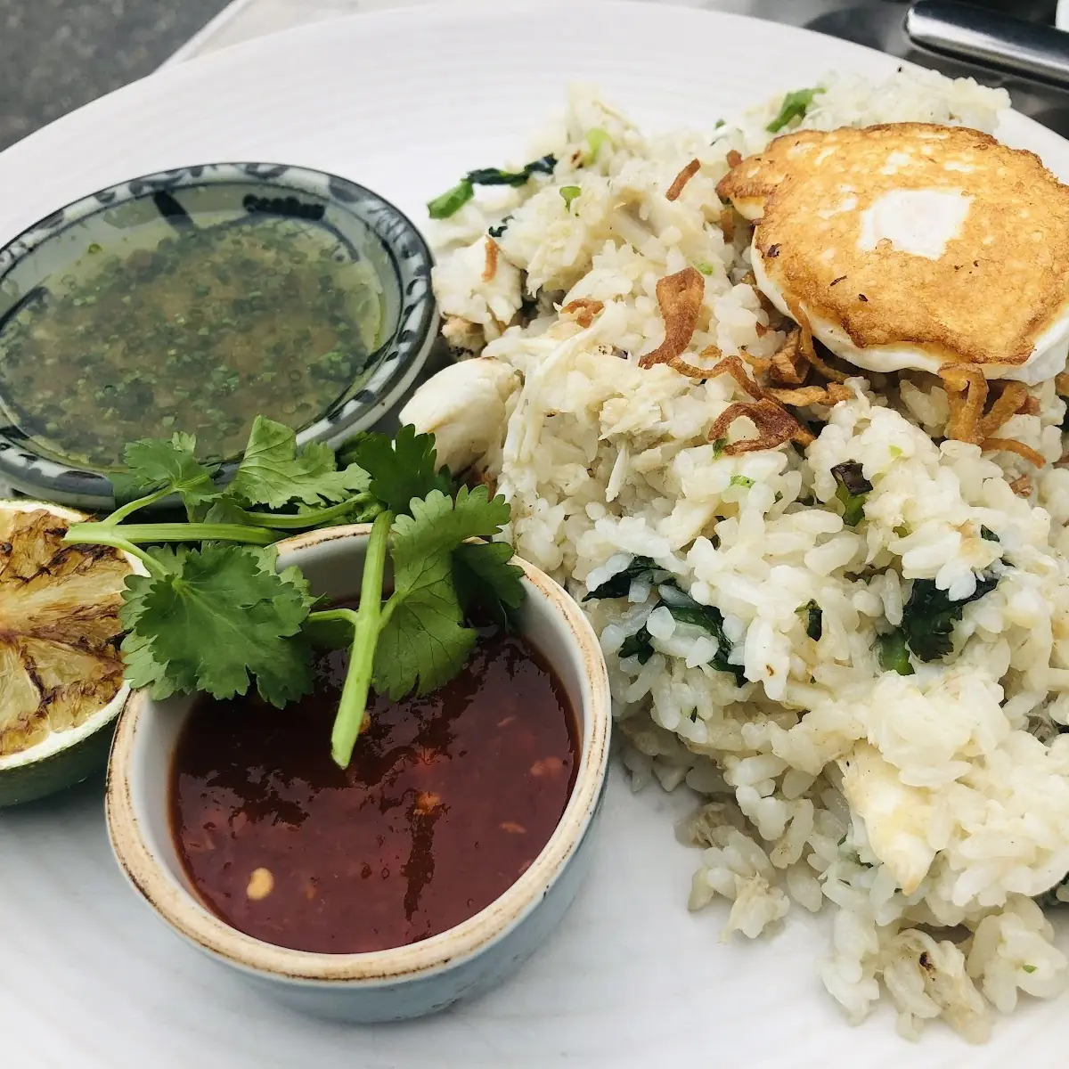 Blue Crab Fried Rice