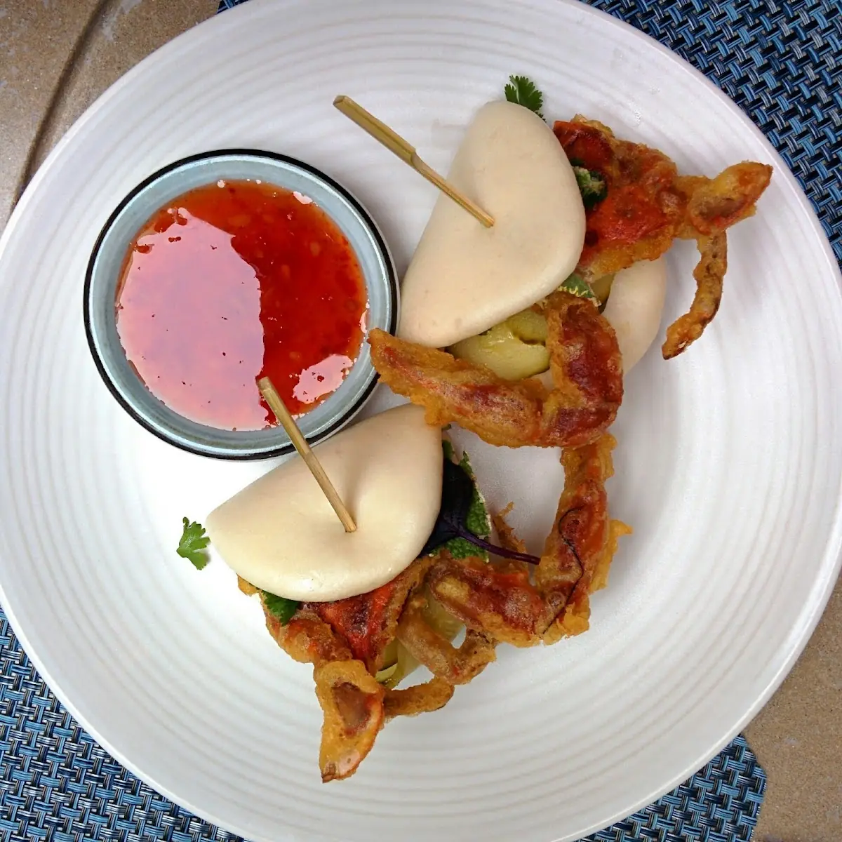 Soft Shell Crab Steam Buns